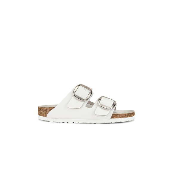 Birkenstock Shoes - BIRKENSTOCK Arizona Big Buckle Sandal in White